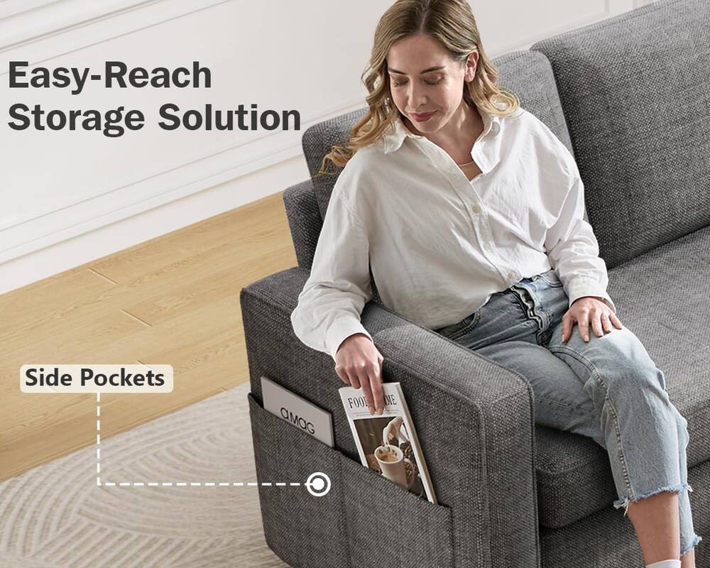 Easy-Reach Storage Solution

Side Pockets

AMAG