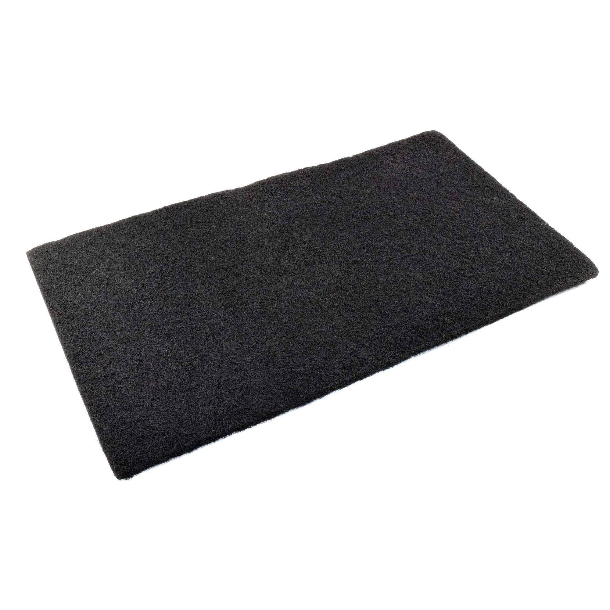 Front. HQRP - Cut-to-Fit Activated Carbon Filter Pad 18 x 10 for Deep Blue Professional ADB41002 Aquariums.