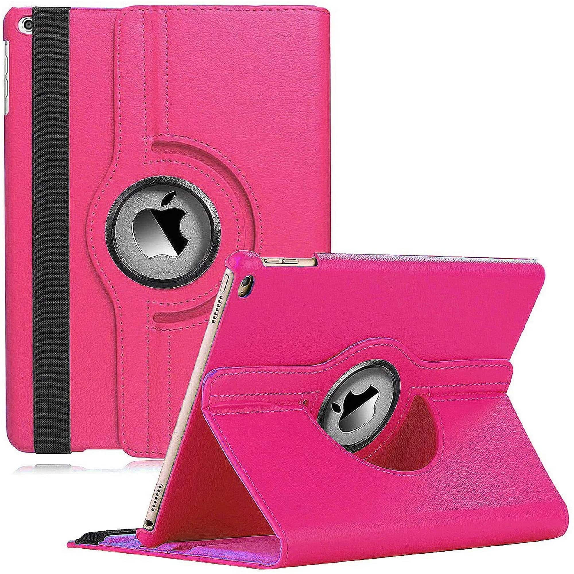 Entronix - 360-Degree Rotating Case for iPad A16 11" (11th Gen) - Ultimate Protection & Versatility - Hot Pink