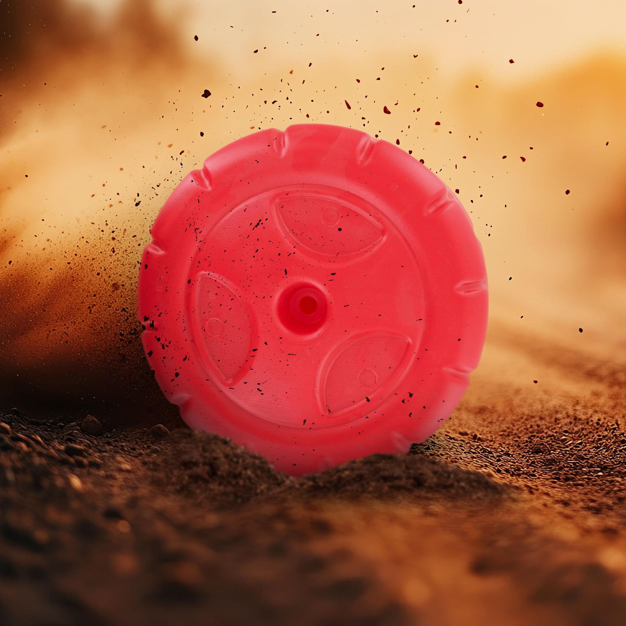 Alt View 1. Opportunity Mart - Big Wheel Replacement Part | Red Back Wheel - Red.
