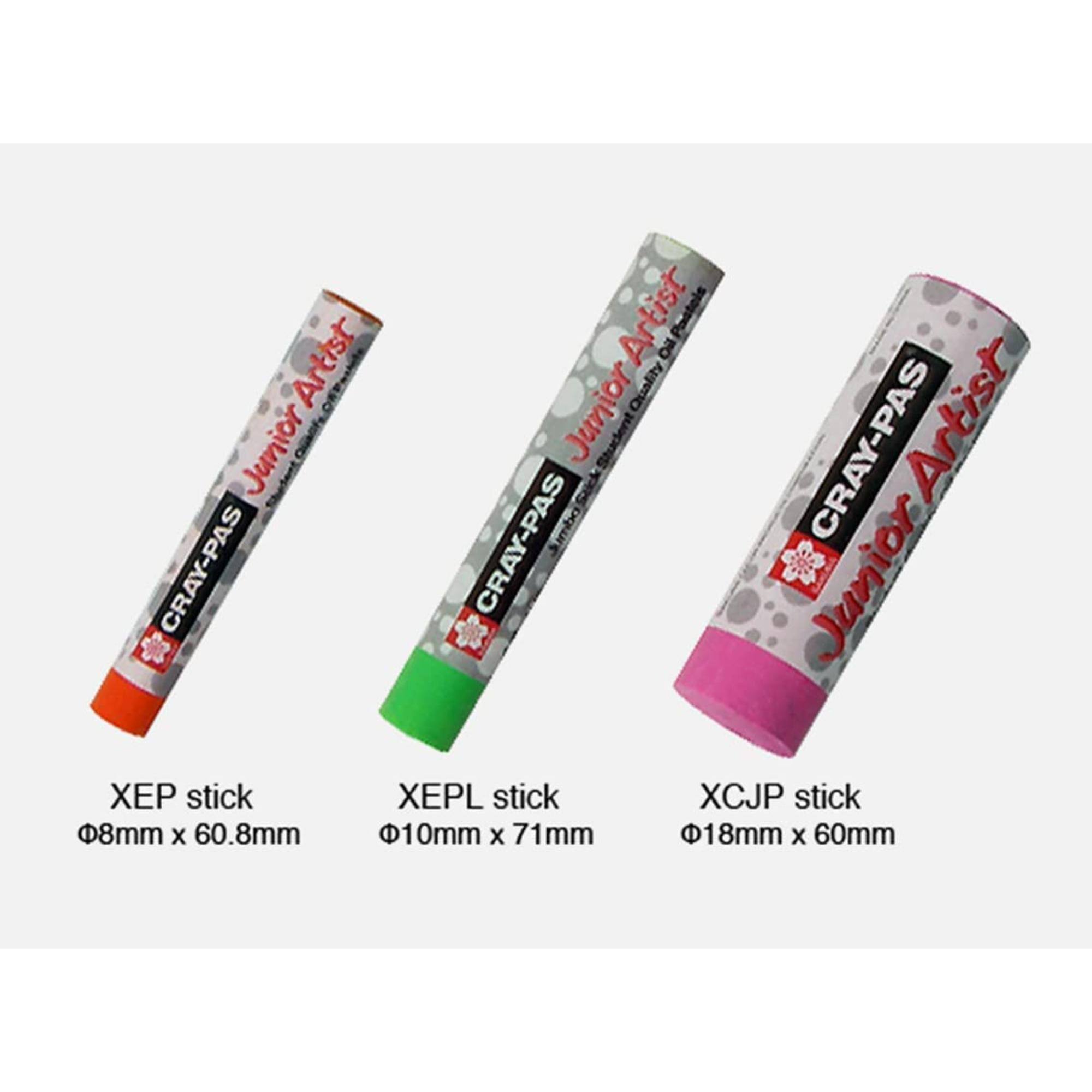 Artist Artist Quality OR Junior Junior Artist CRAY-PAS Artist CRAY-PAS CRAY-PAS Junior stick XEPL stick XCJP stick 8 X 60.8mm 10mm X 71mm 18 X 60mm