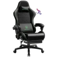 GTPlayer - Ace Pro Gaming Chair - Green - Front_Zoom
