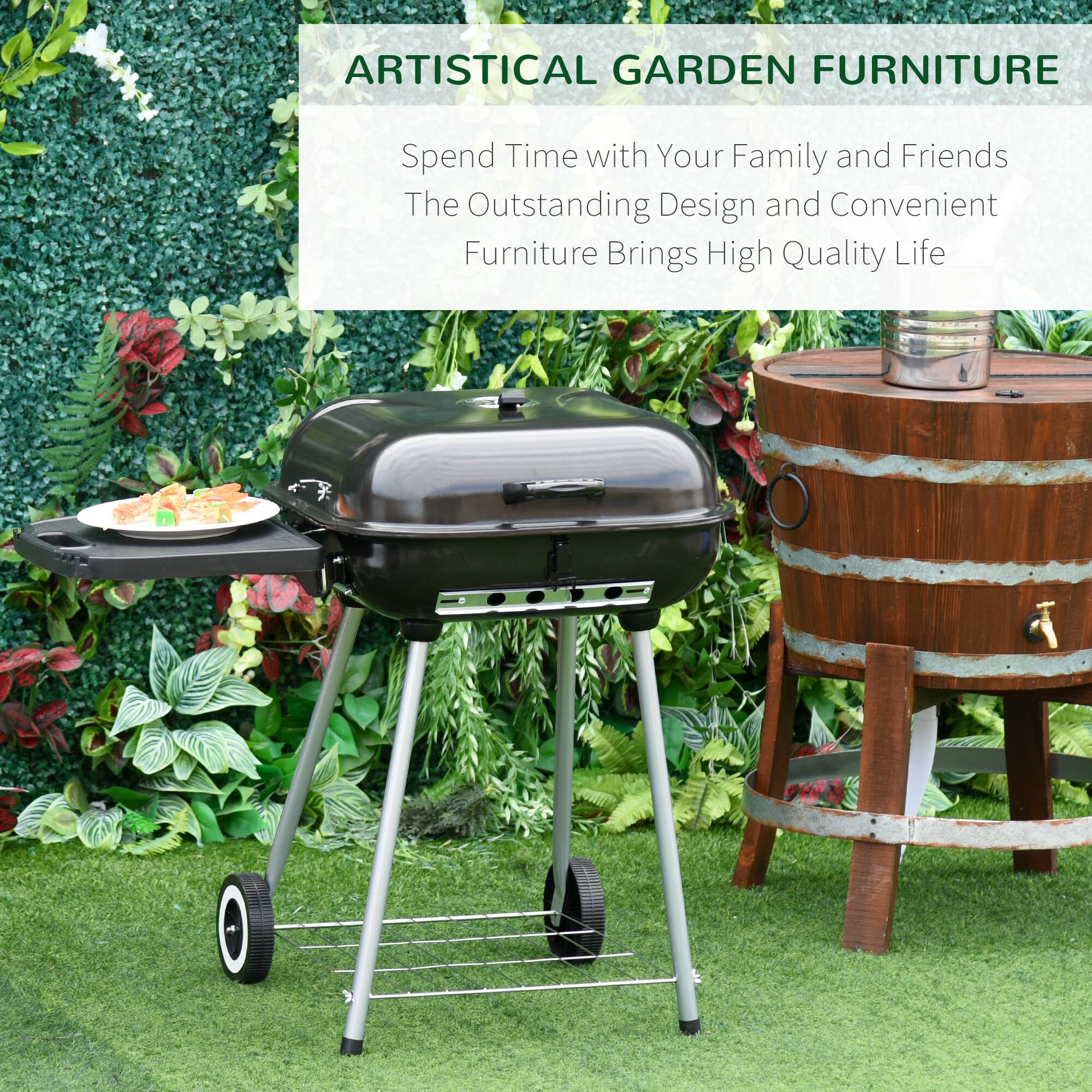 ARTISTICAL GARDEN FURNITURE

Spend Time with Your Family and Friends  
The Outstanding Design and Convenient Furniture Brings High Quality Life