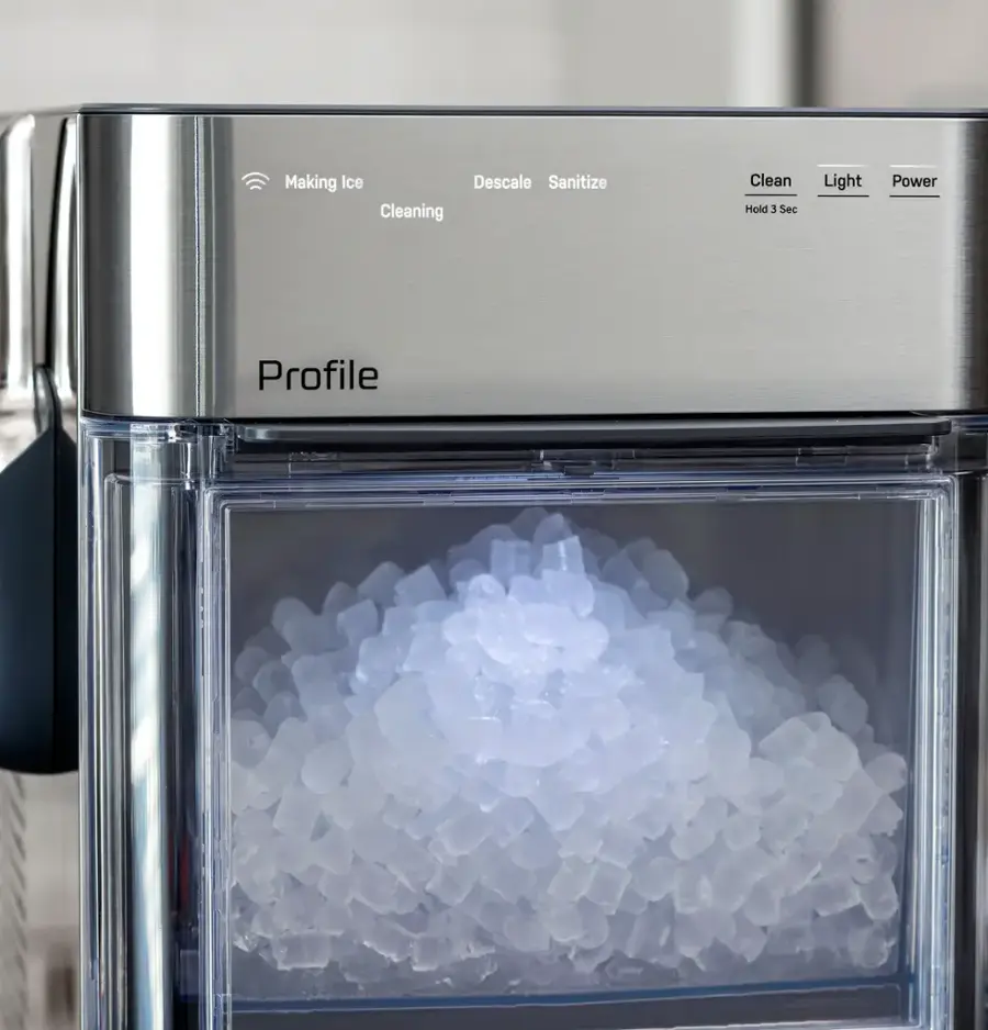 Making Ice Descale Sanitize Cleaning Clean Hold 3 Sec Light Power Profile