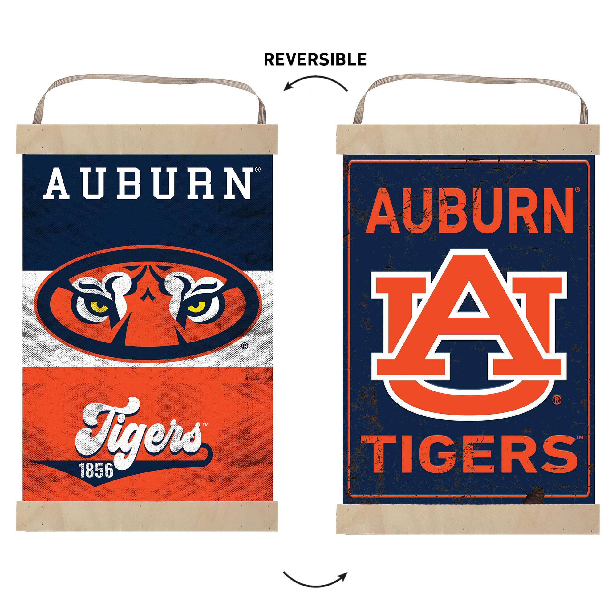 REVERSIBLE AUBURN AUBURN 15 A R Tigers 1856 TIGERS