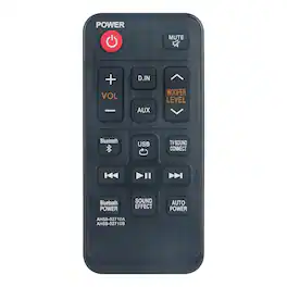 VINABTY - New AH59-02710A AH59-02710B Replaced Remote Fits for Samsung Soundbar HWJM25/ZA HW-JM25ZA HW-J250ZA HWJM25ZA HWJ250ZA - Black