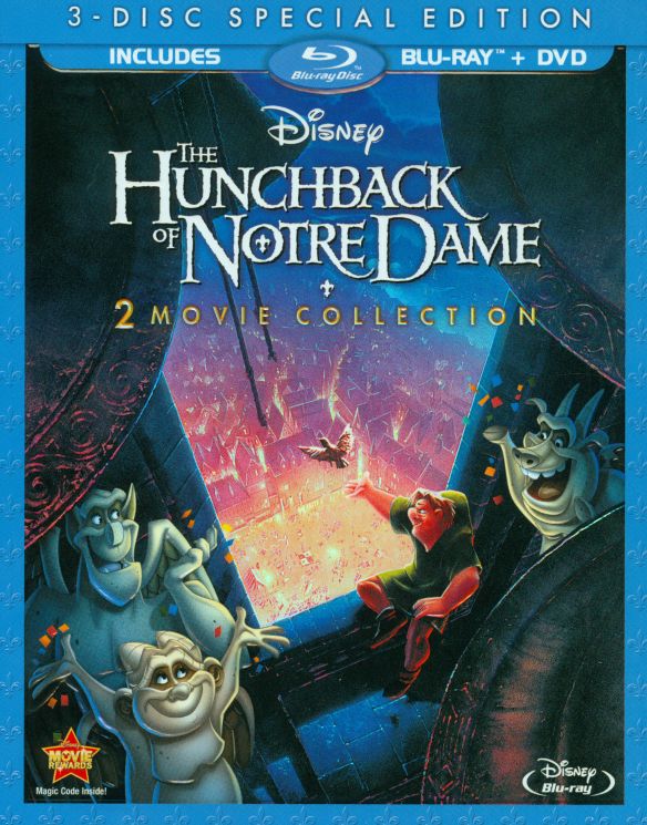 The Hunchback Of Notre Dame Special Edition 3 Discs Blu Ray