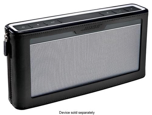 Front. Bose - Bose® SoundLink® III Cover - Charcoal Black.