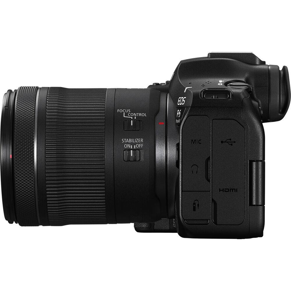 FOCUS CONTROL  
203 P6  
STABILIZER ON/OFF  
MIC  
HDMI