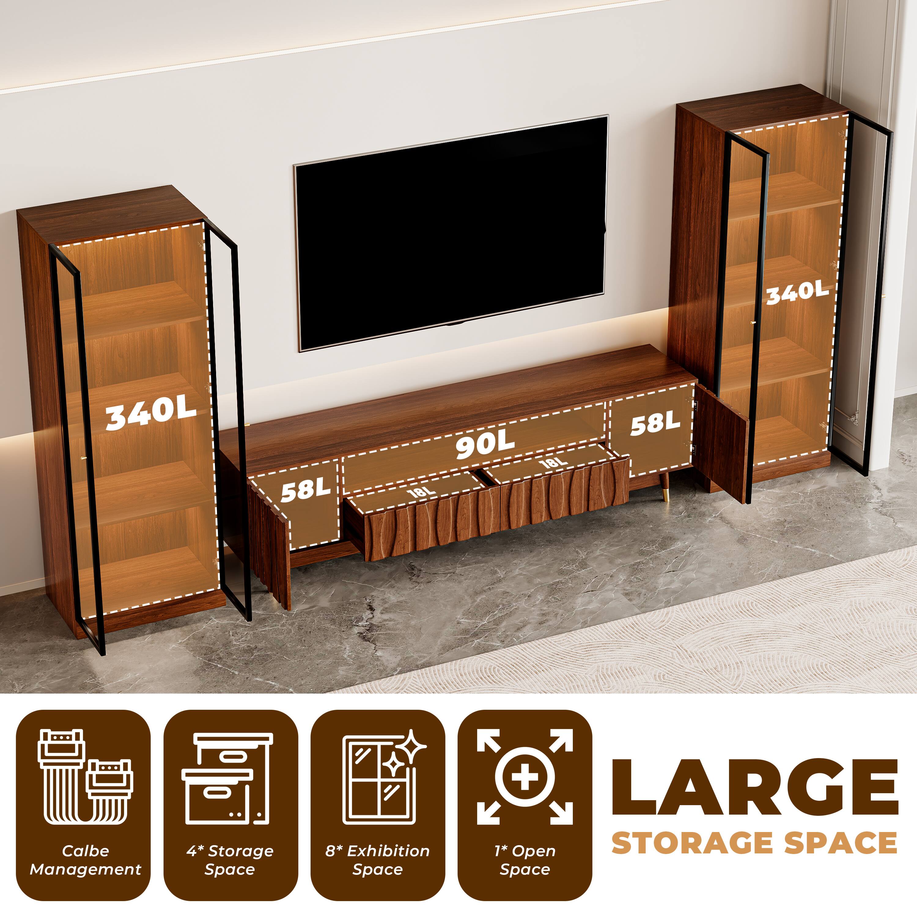 340L 340L 58L 90L 18L 18L 58L

Calbe Management

4 Storage Space

8+ Exhibition Space

1 Open STORAGE SPACE

LARGE STORAGE SPACE