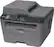 Left. Brother - MFC-L2700DW Wireless Black-and-White All-in-One Laser Printer - Gray.