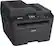 Angle. Brother - MFC-L2740DW Wireless Black-and-White All-in-One Laser Printer - Black.