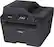 Left. Brother - MFC-L2740DW Wireless Black-and-White All-in-One Laser Printer - Black.