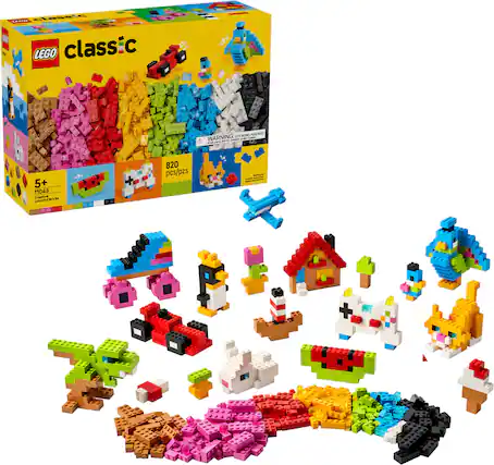 LEGO Classic: 5+ 11045 Colored Bricks 820 pcs/pzs