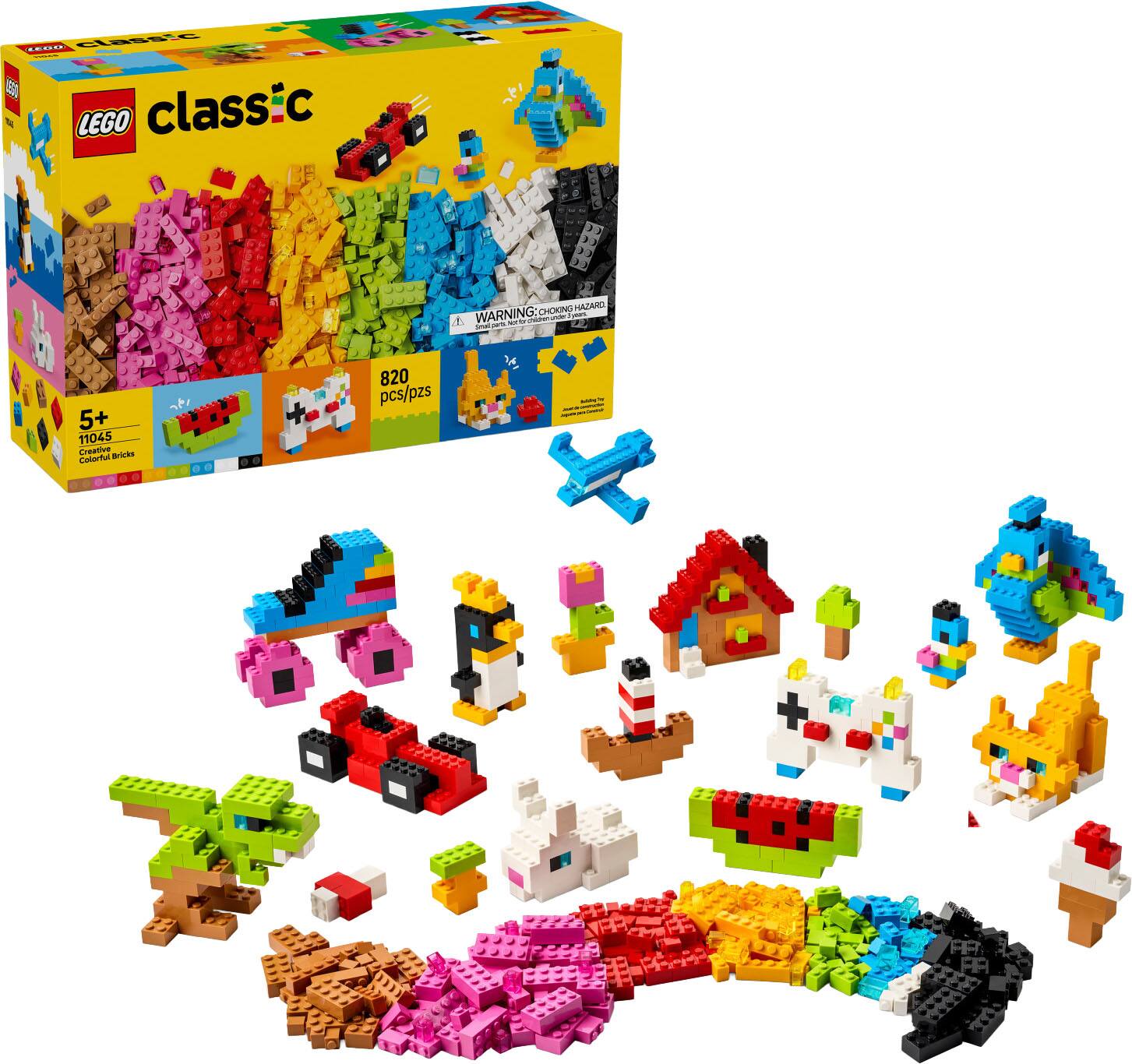 Classic Creative Colorful Bricks 11045