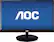 Front. AOC - 21.5" IPS LED HD Monitor - Black.