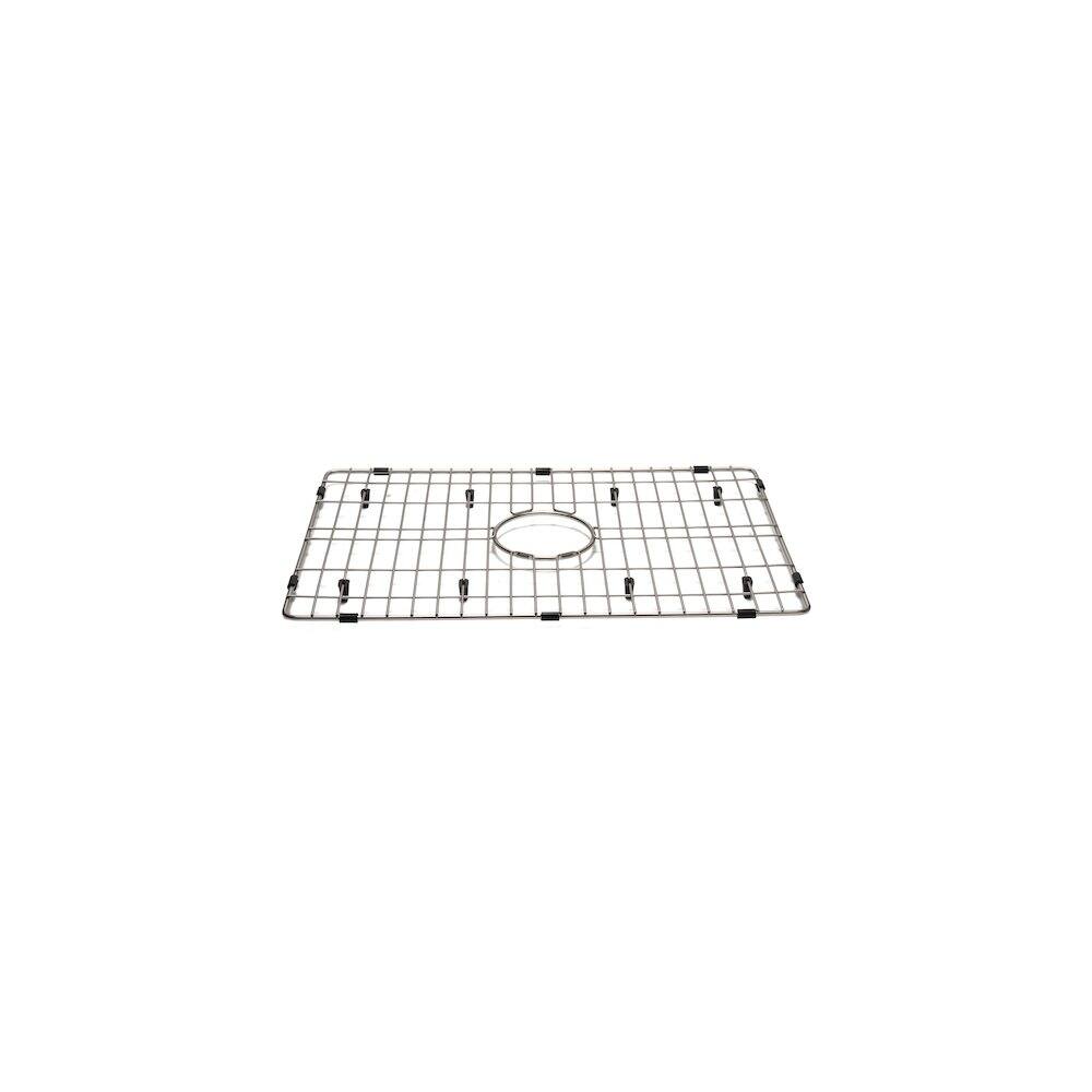 Left. Alfi - Stainless Steel Grid for Kitchen Sink ABF2718UD - Gray.