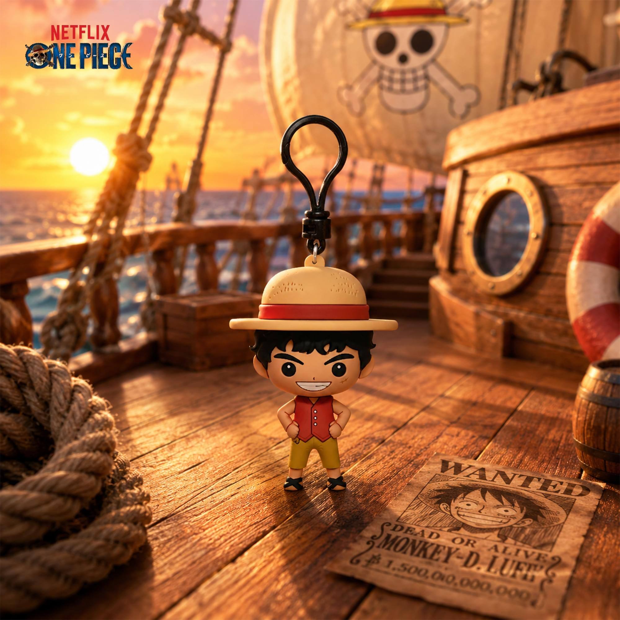 NETFLIX ONE PIECE  
WANTED DEAD OR ALIVE  
MONKEY-D. LUFFY  
1,500,010,000,000