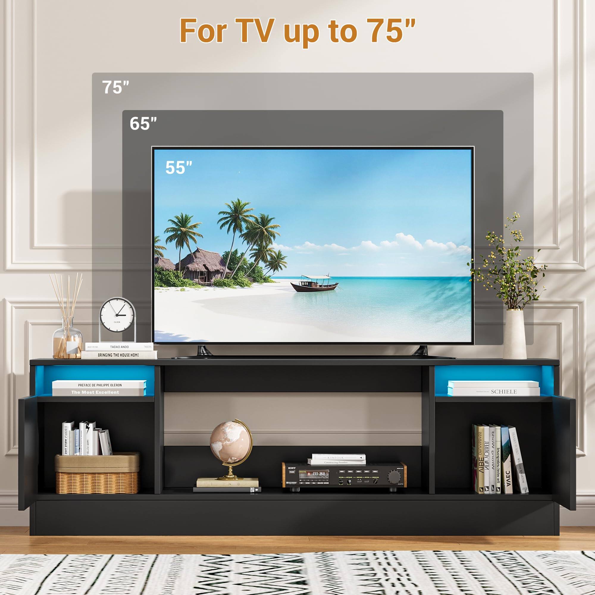 For TV up to 75"
75"
65"
55"
