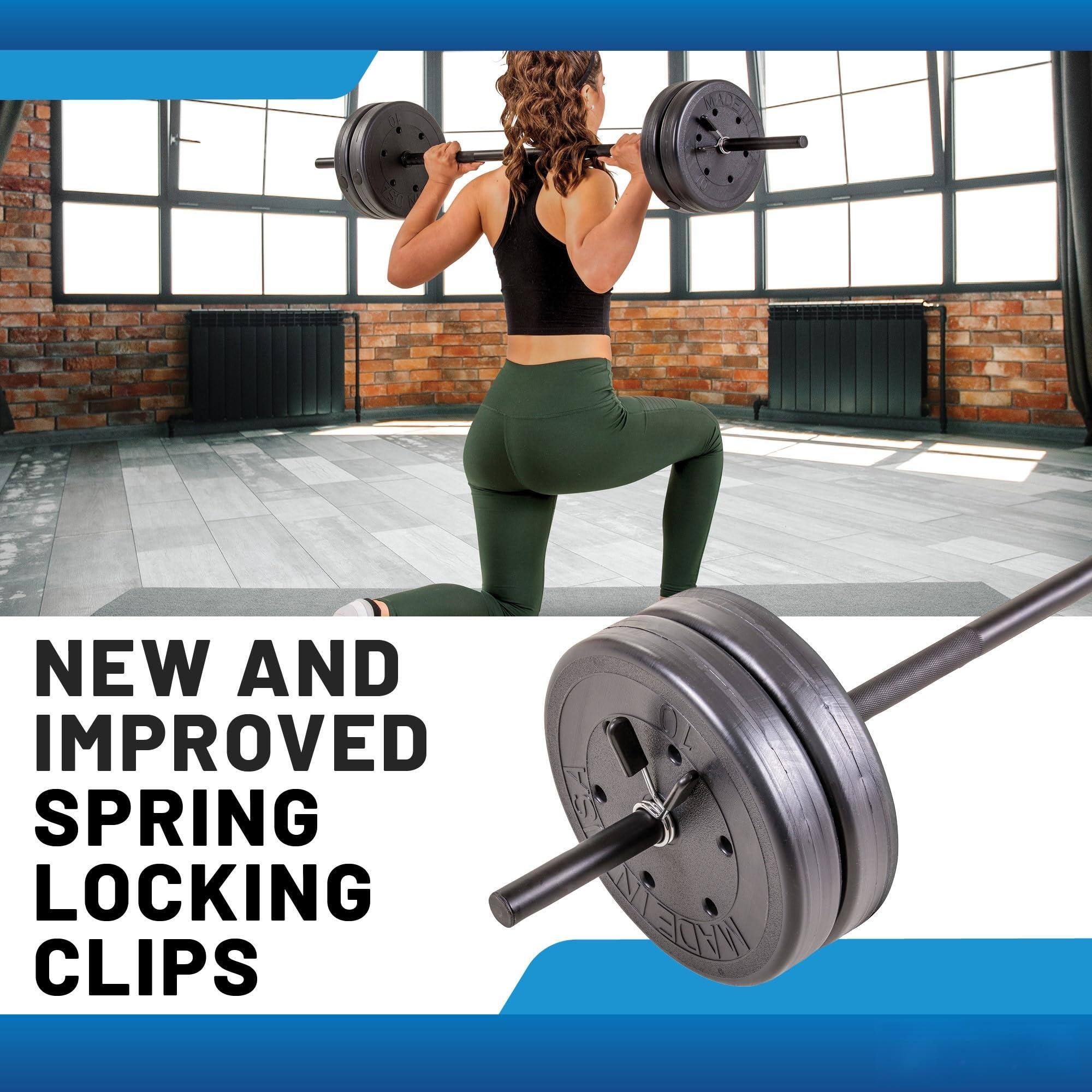 4 - E e NEW AND IMPROVED SPRING LOCKING CLIPS