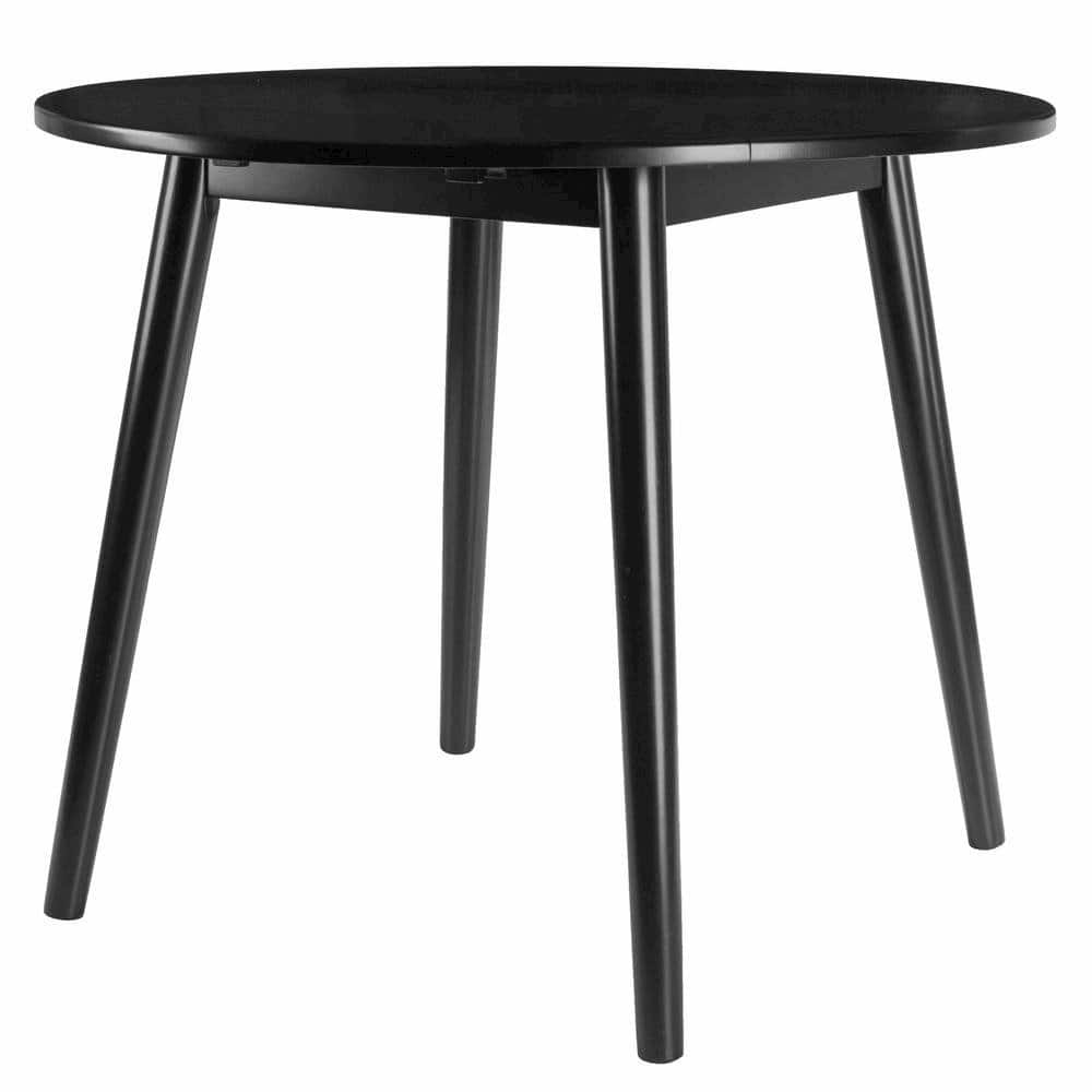 FurniFact - Round Drop Leaf Dining Table - Black price history on PriceWatchPro