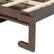 Alt View 3. Anysun - Queen Size Murphy Bed with Desk & Storage, Space-Saving Wood Wall Bed with Cabinets & Drawers - Brown.