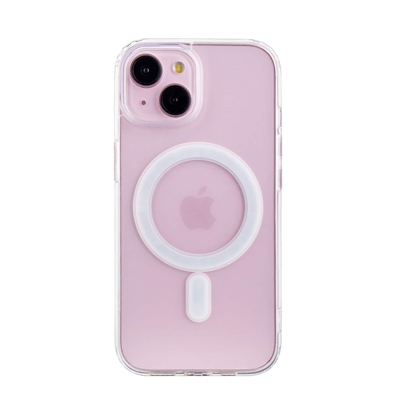 Reiko - Magnetic Wireless Charging Tpu Bumper Case For Iphone 15 In - Clear