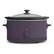 Front. Bella - 6-qt. Manual Slow Cooker - Plum.