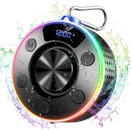 Dazzed Corner - Portable Bluetooth,Bluetooth Shower Speaker - Black