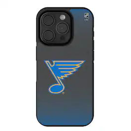 Keyscaper - NHL - St. Louis Blues Bump Case with 8.2ft Drop Protection - 15 - Black