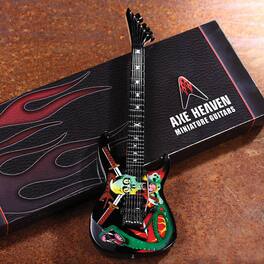 Axe Heaven - George Lynch Skull & Snakes Mini Guitar Replica GL-023 - Collectibles - Multicolor