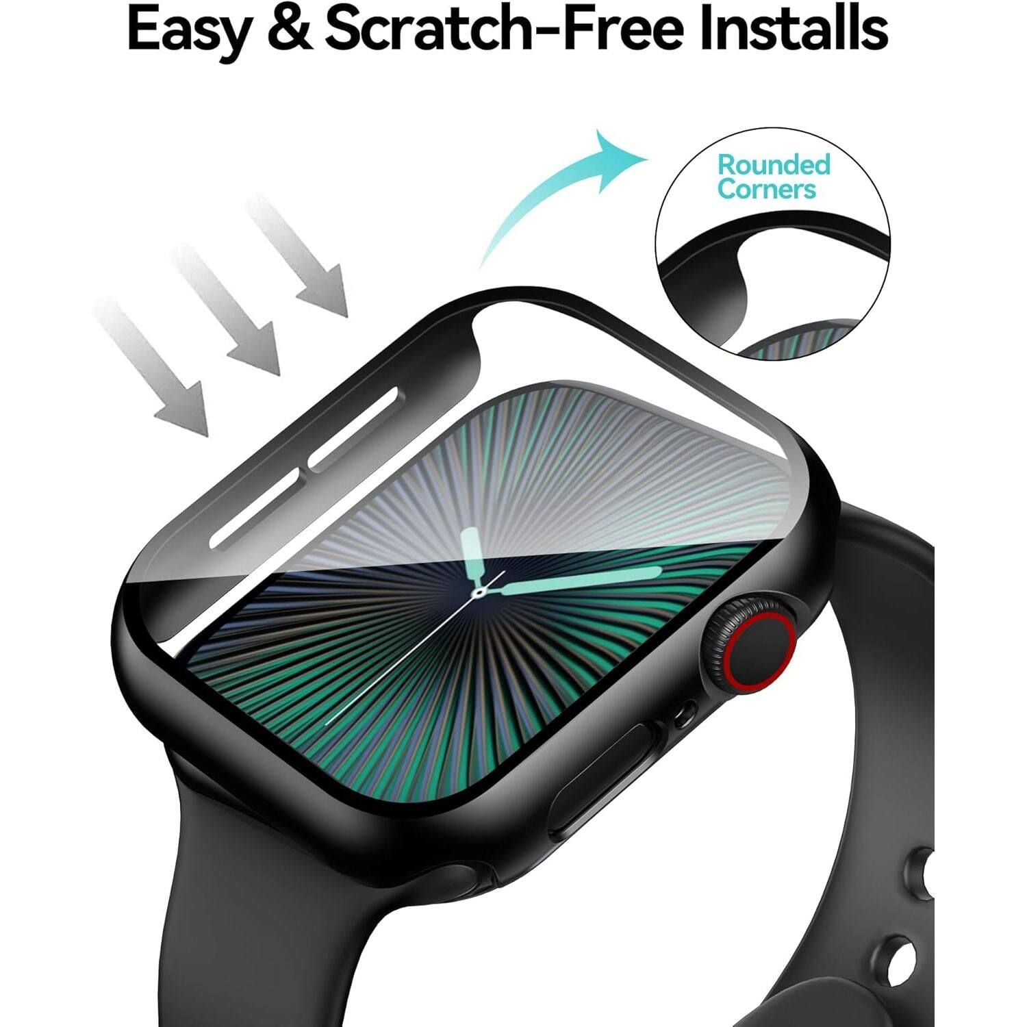 Easy & Scratch-Free Installs  
Rounded Corners