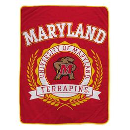 Pegasus - Maryland Terrapins 50" x 60" University Crest Ultra Soft Blanket - Multicolor