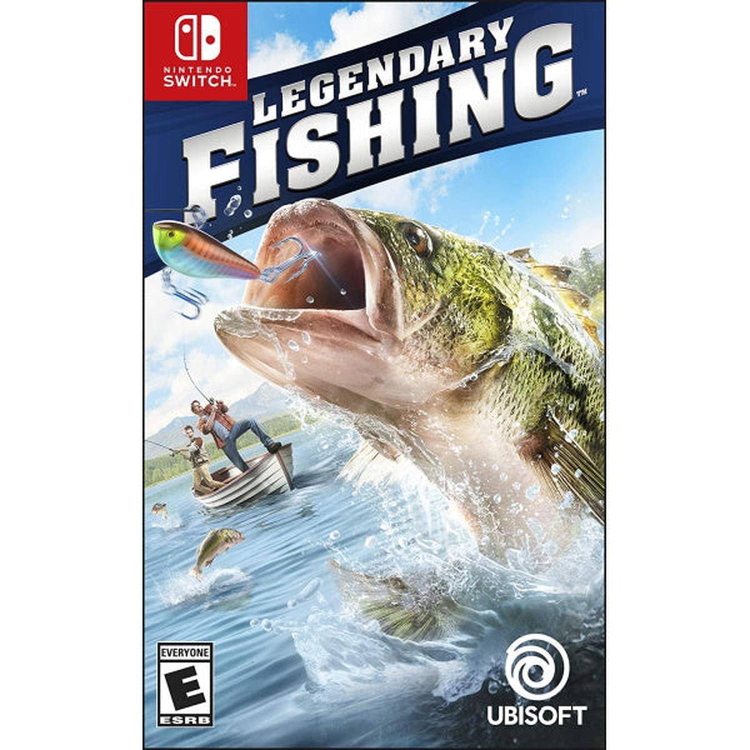 Nintendo Switch  
Legendary Fishing  
Everyone E  
ESRB  
Ubisoft