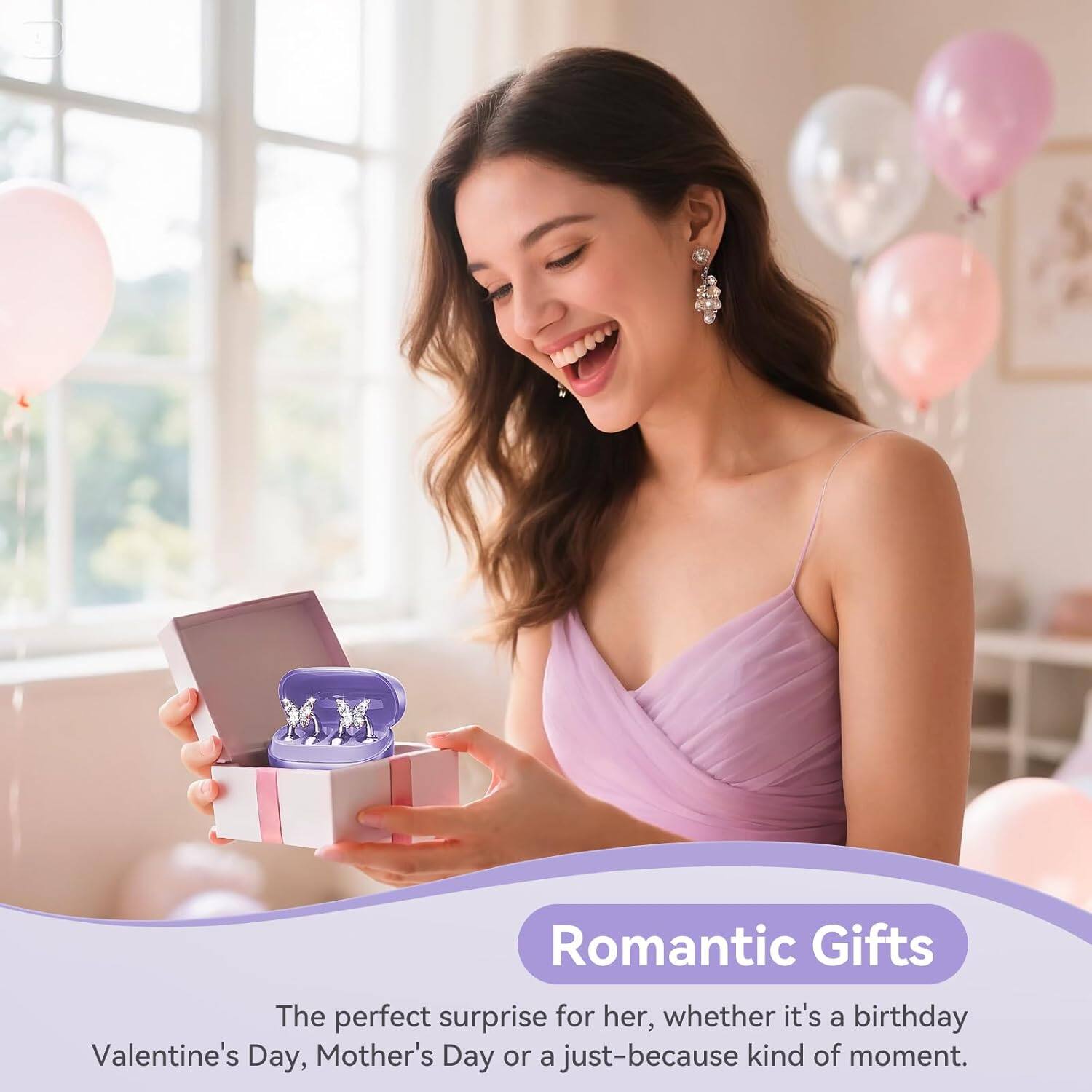 Romantic Gifts

The perfect surprise for her, whether it's a birthday, Valentine's Day, Mother's Day or a just-because kind of moment.
