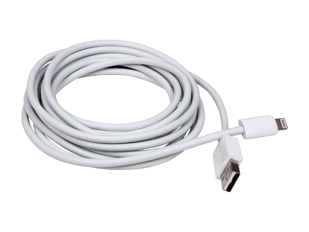 Alt View 1. StarTech.com - StarTech.com 3m White Lightning to USB Cable - Charge/Sync for iPhone/iPad.