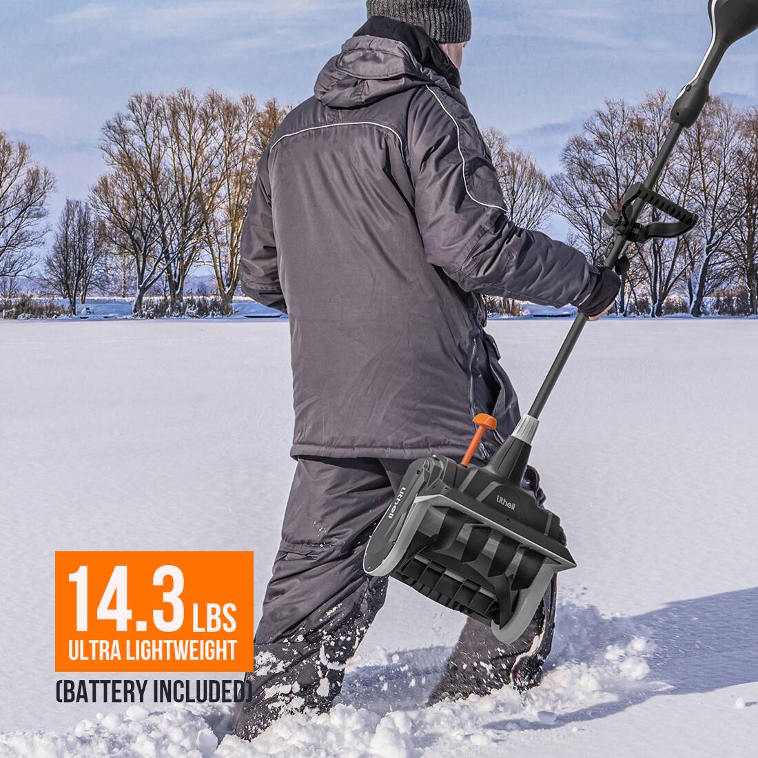 14.3 LBS ULTRA LIGHTWEIGHT (BATTERY INCLUDED) Uthell