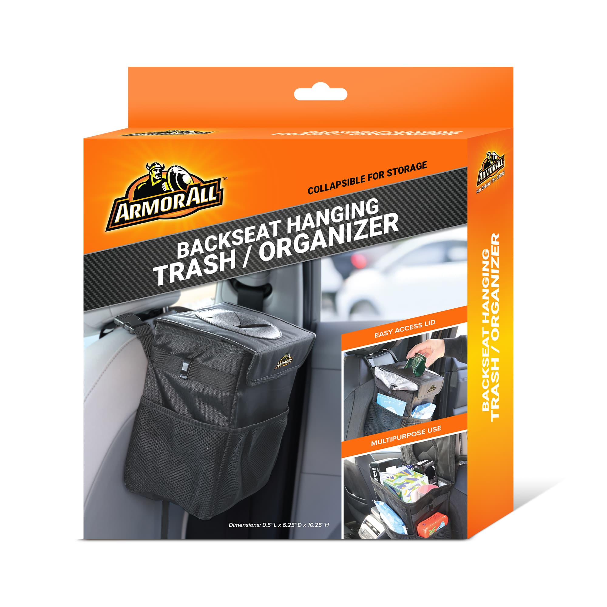 UNDER COVER × Trash but期 クロス　②セット Armor All Car Trash Can & Organizer, 2.63 Gallon Waterproof