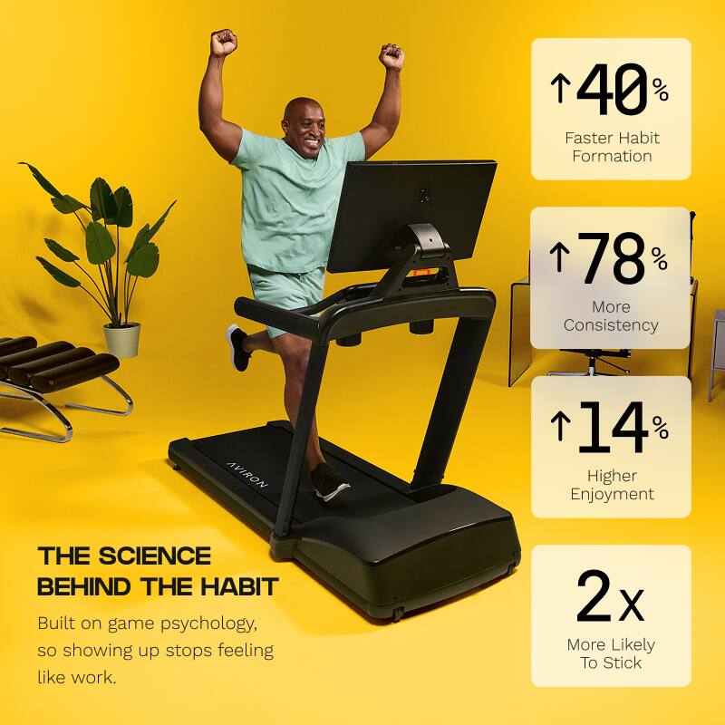 40% Faster Habit Formation  
78% More Consistency  
14% Higher Enjoyment  
2x More Likely To Stick  

THE SCIENCE BEHIND THE HABIT  
Built on game psychology, so showing up stops feeling like work.