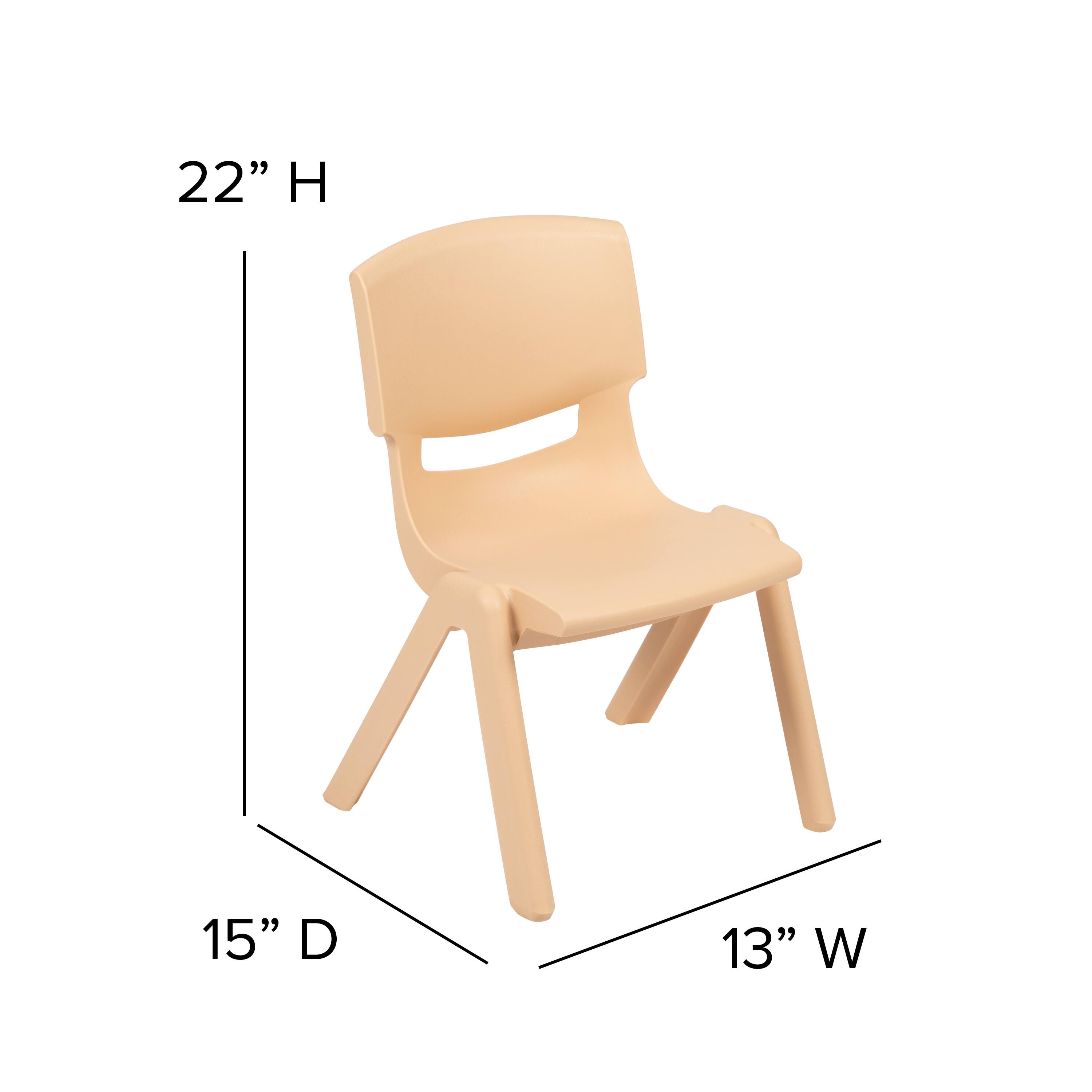 22" H 15" D 13" W