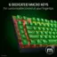 6 DEDICATED MACRO KEYS For customizable control at your fingertips:

M6 M5 M4 esc - 1 tab!
F1 2 @ Q F2 F3 F3 # $ 5 % W E R 5 5 A T E6 & Y EM caps
A S D F I G M2 shift Z X C V IM ctrl 1 alt
6 m TM & C Mojang AB.