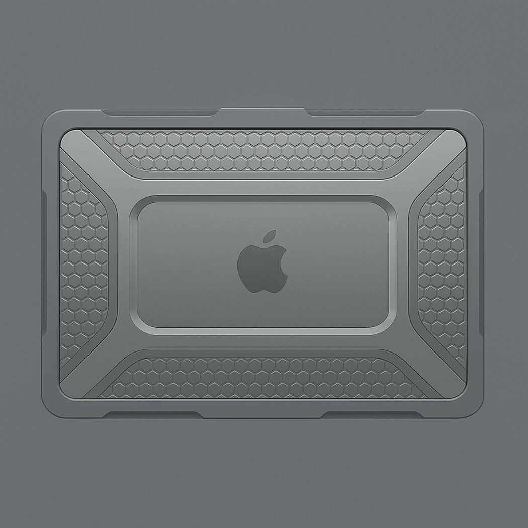Alt View 15. SaharaCase - Raider UltraArmor Case for Apple MacBook Pro 16" M1/M2/M3/M4 (2021-2024) Laptops - Space Gray.