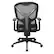 Alt View 12. OSP Home Furnishings - High Back Mesh Back Manager’s Chair with Self-Adjusting Lumbar Support and Adjustable Arms - Black.