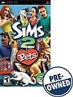 Front Detail. The Sims 2: Pets — PRE-OWNED - PSP.