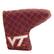 Front. Team Golf - Virginia Tech Hokies Quilted Blade Putter Cover - Multicolor.