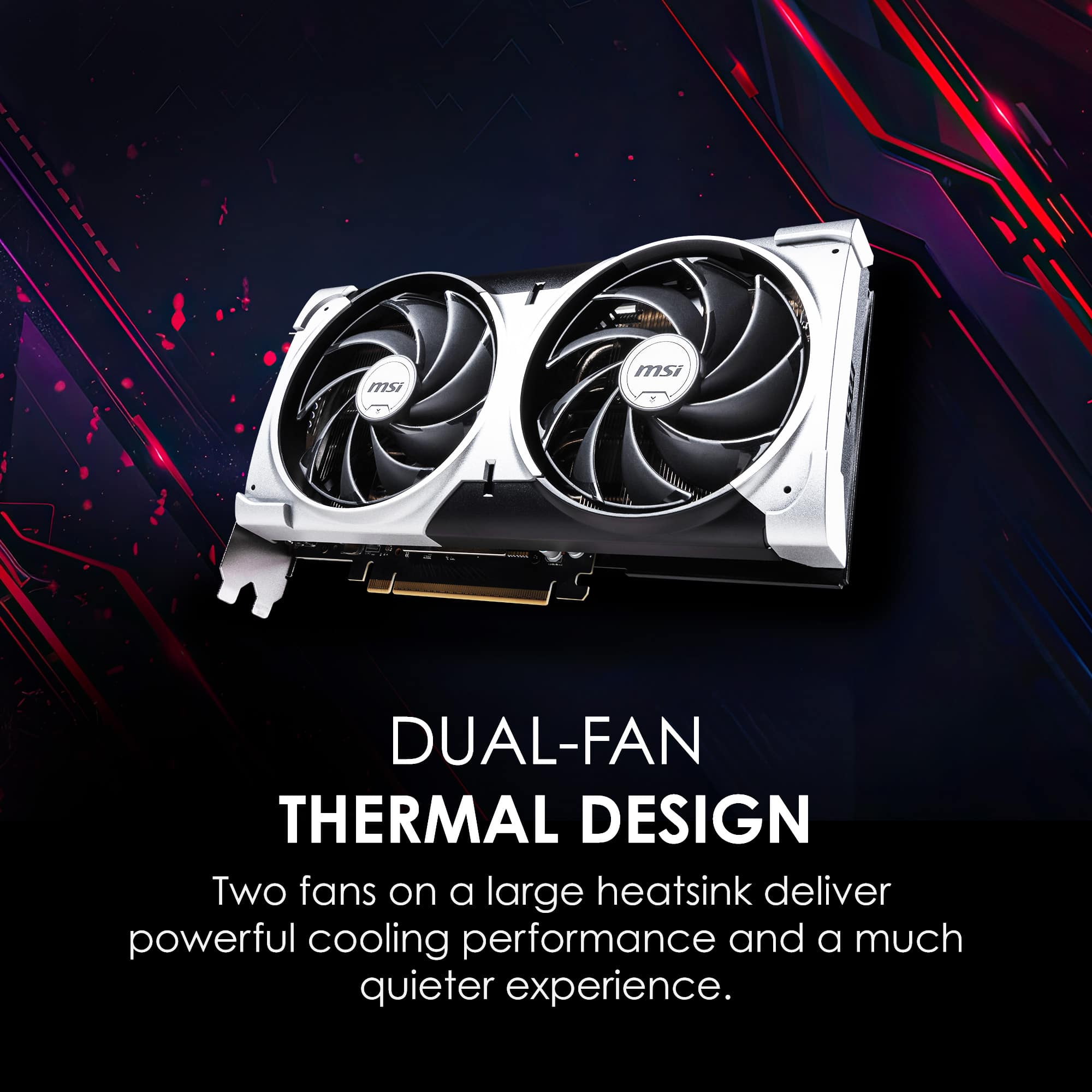 MSI NVIDIA GeForce RTX 5070 12G VENTUS 2X OC 12GB GDDR7 PCI