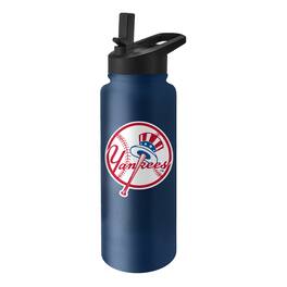 Logo Brands - New York Yankees 34oz. Quencher Bottle - Multicolor