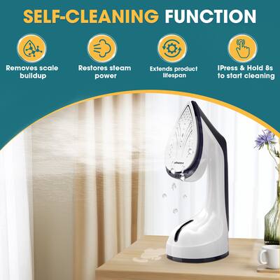 handheld dress steamer Conair Extreme Steam Fabric Steamer with Dual Heat Blue
