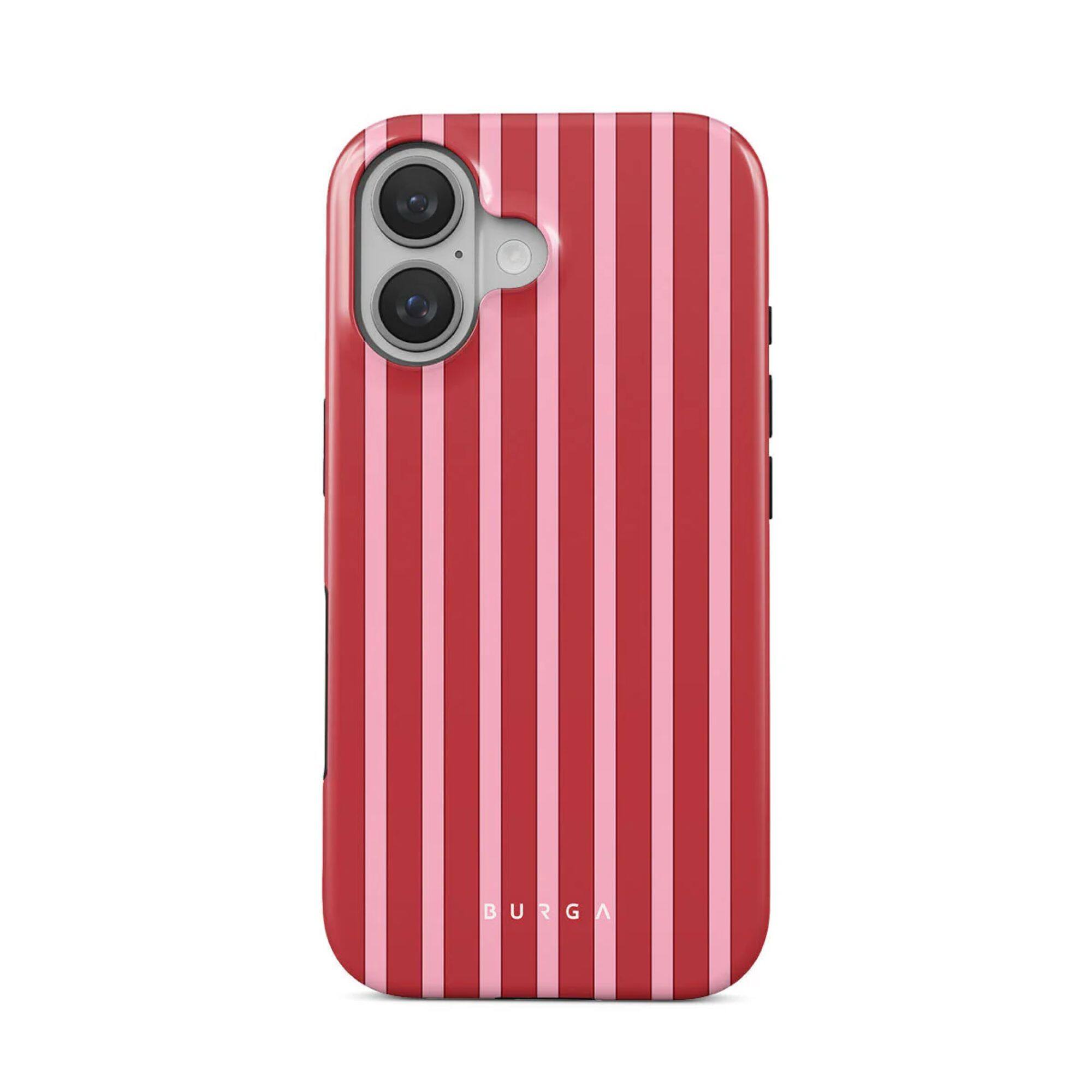 Front. Burga - Strawberry Jam Tough Magsafe Case For iPhone 16 - Multi.
