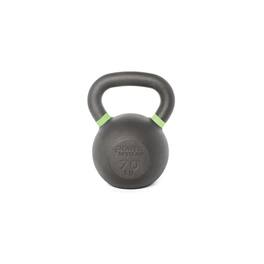 Power Systems - Cast Iron Kettlebell - 70 lb - Strength Training Kettlebells for Home Gym Workouts - Black